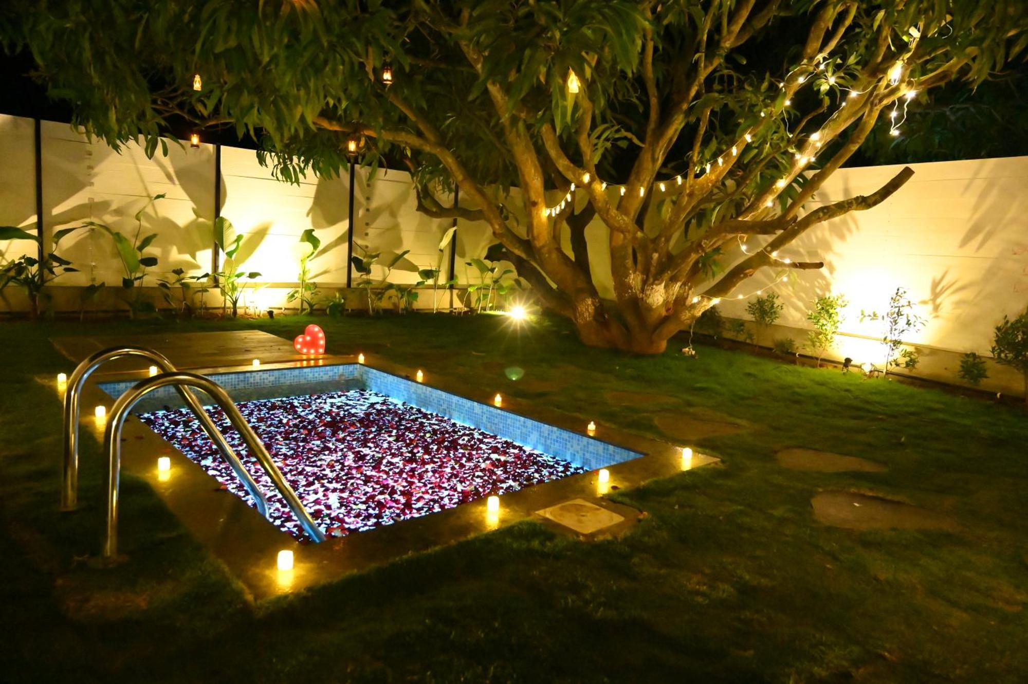 Aura Farms - Private Pool Cottages Rāmanagaram Extérieur photo