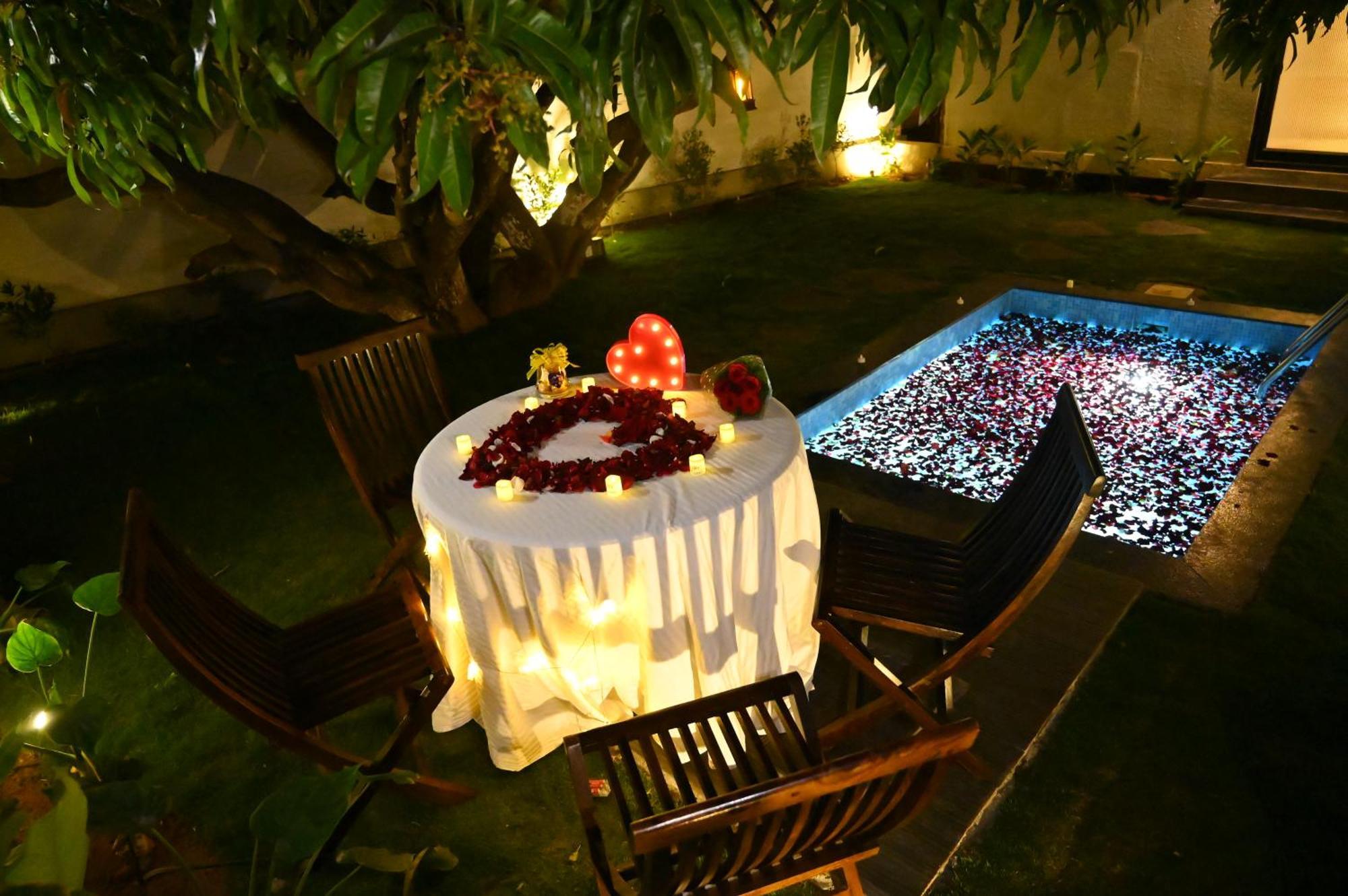 Aura Farms - Private Pool Cottages Rāmanagaram Extérieur photo