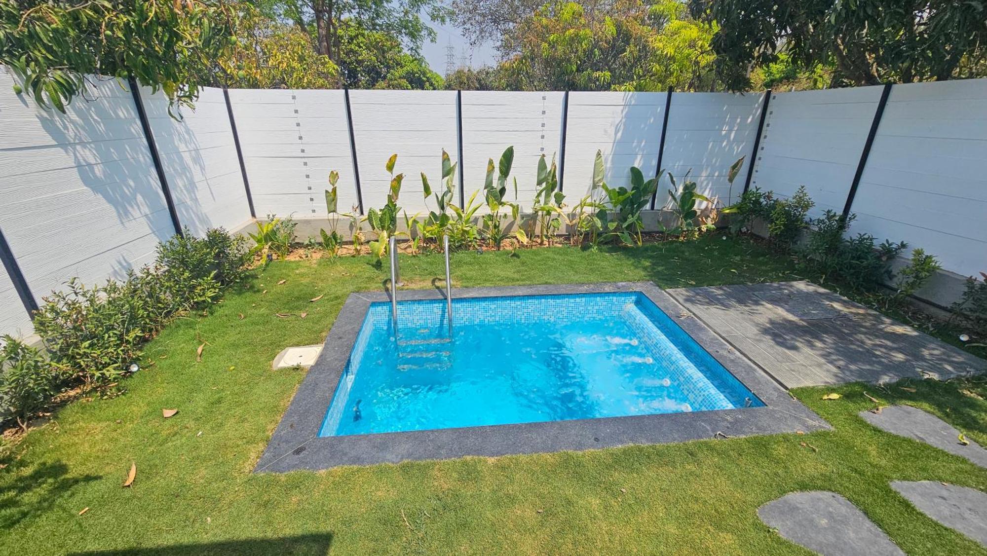 Aura Farms - Private Pool Cottages Rāmanagaram Extérieur photo