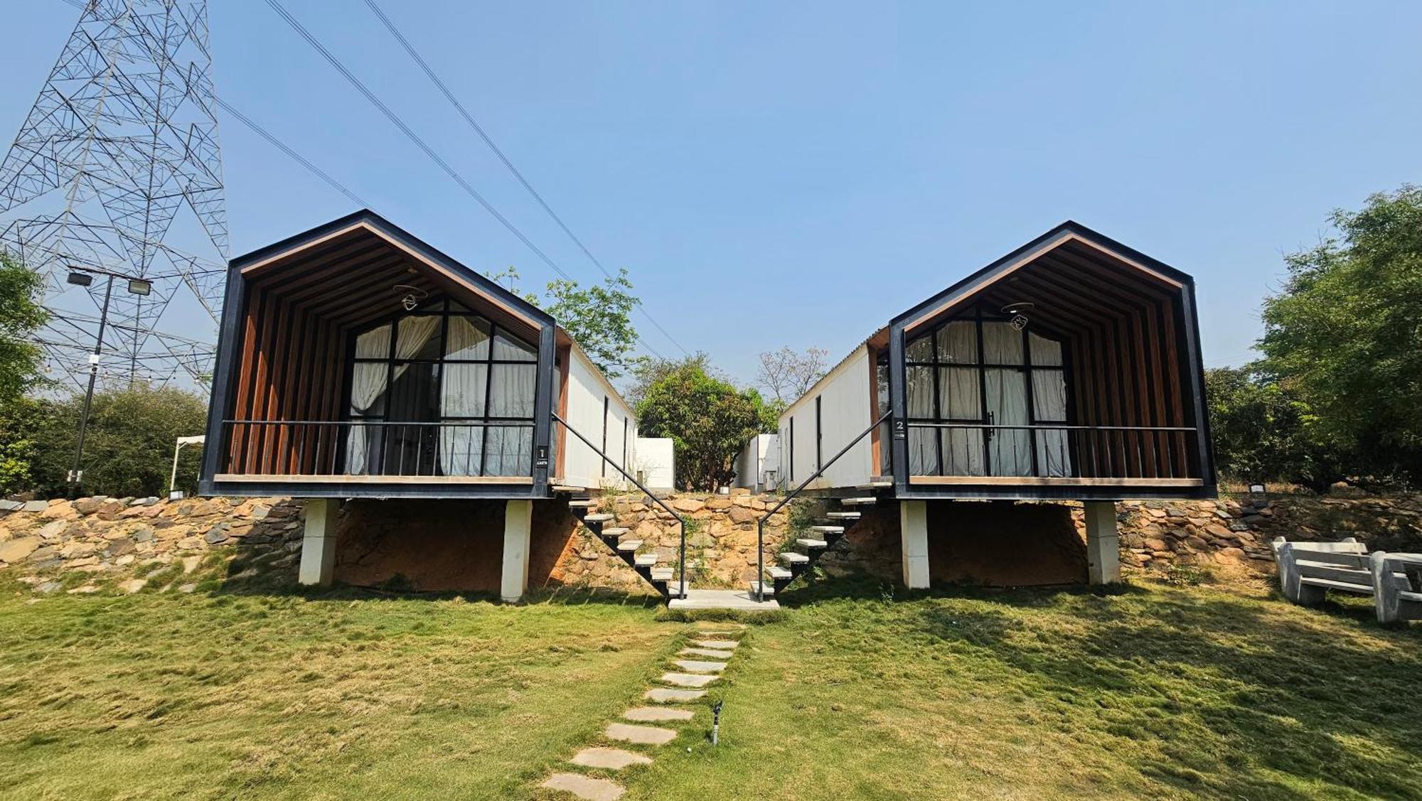 Aura Farms - Private Pool Cottages Rāmanagaram Extérieur photo